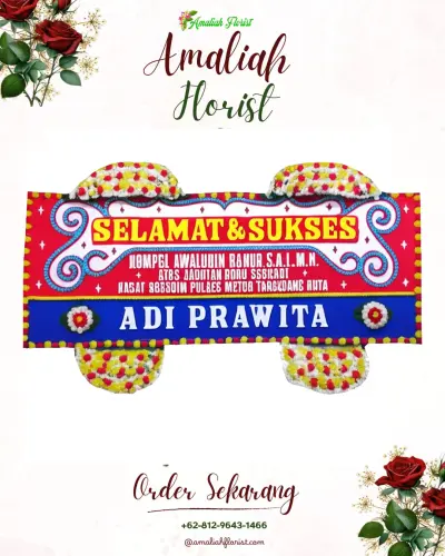 Karangan Bunga Ucapan Selamat gunungcupu